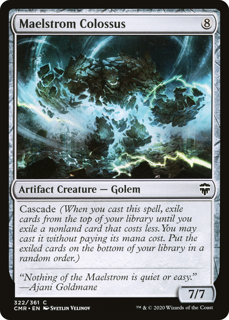 Maelstrom Colossus [Commander Legends] Foil