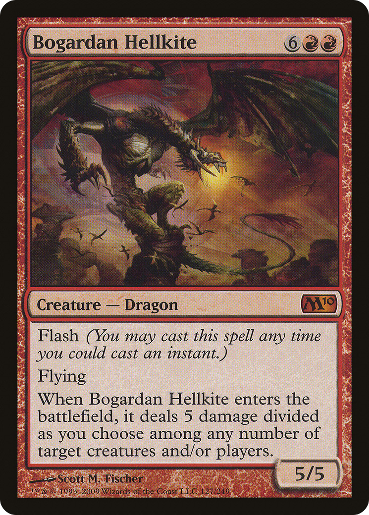 Bogardan Hellkite [Magic 2010] Foil