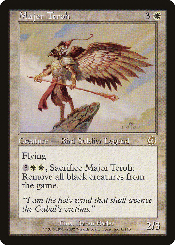Major Teroh [Torment] Foil