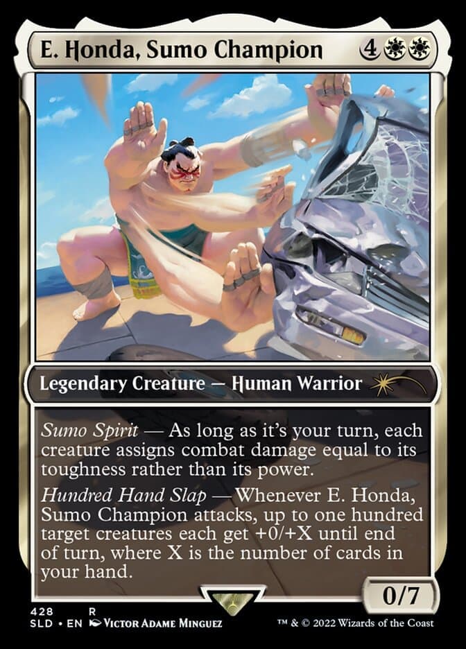 E. Honda, Sumo Champion [Secret Lair Drop Series] Foil