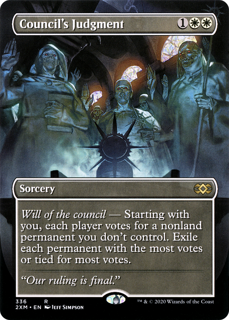 Council's Judgment (Toppers) [Double Masters] Foil