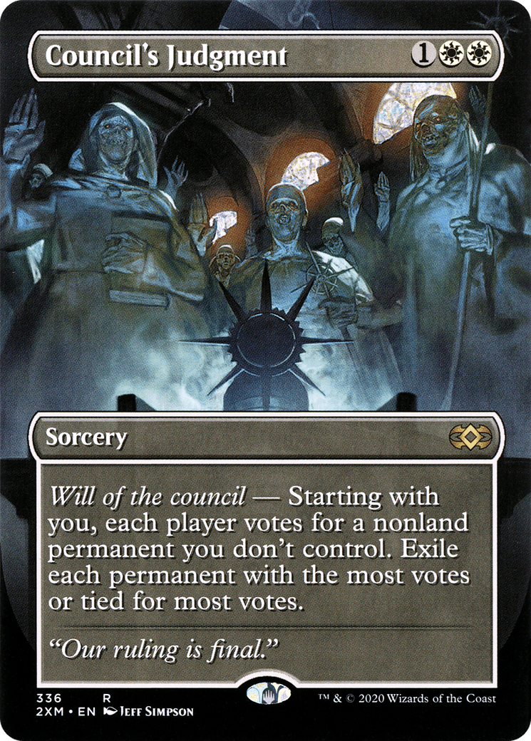 Council's Judgment (Toppers) [Double Masters] Foil