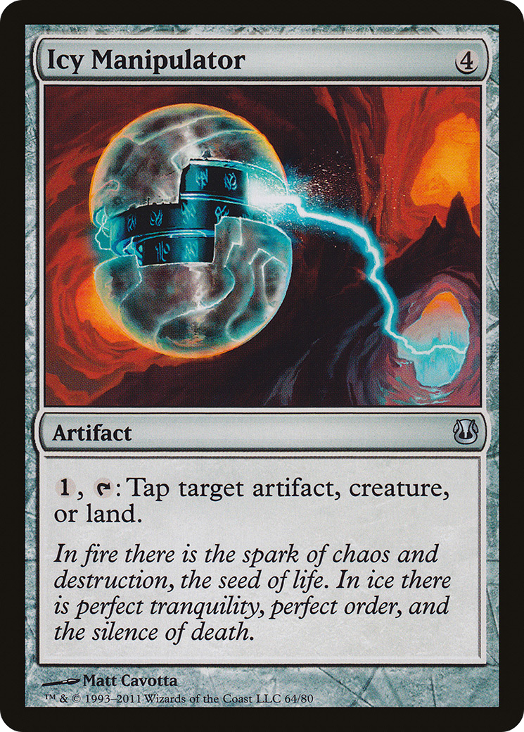 Icy Manipulator [Duel Decks: Ajani vs. Nicol Bolas] Foil