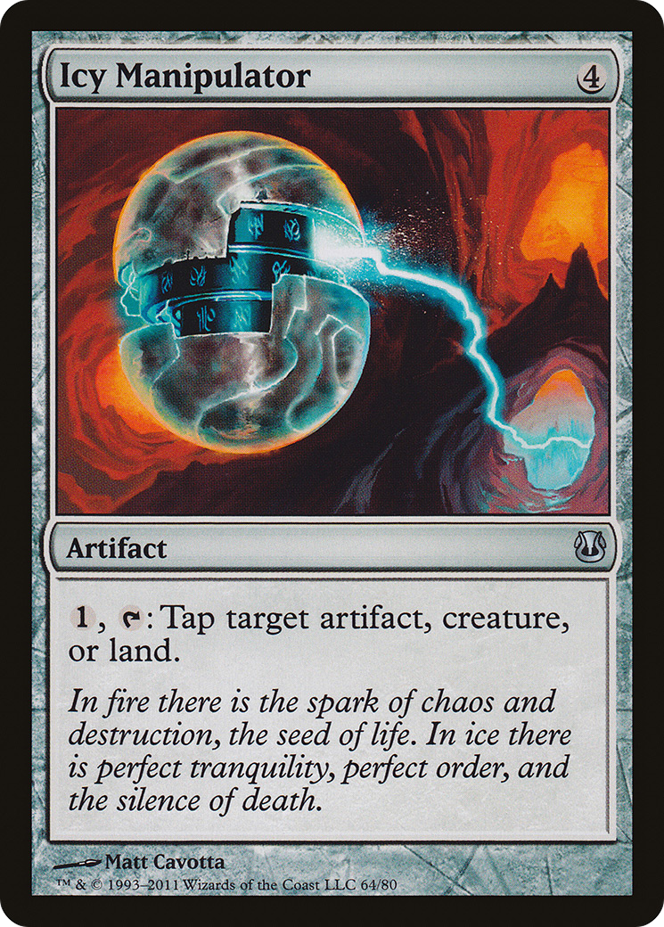 Icy Manipulator (064) [Duel Decks: Ajani vs. Nicol Bolas]  Foil