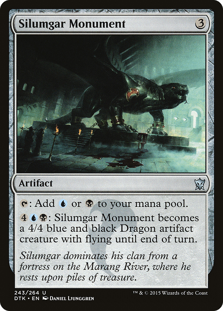 Silumgar Monument [Dragons of Tarkir] Foil