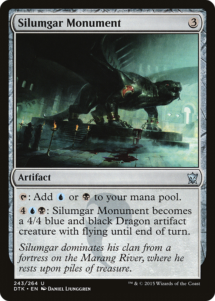 Silumgar Monument [Dragons of Tarkir] Foil