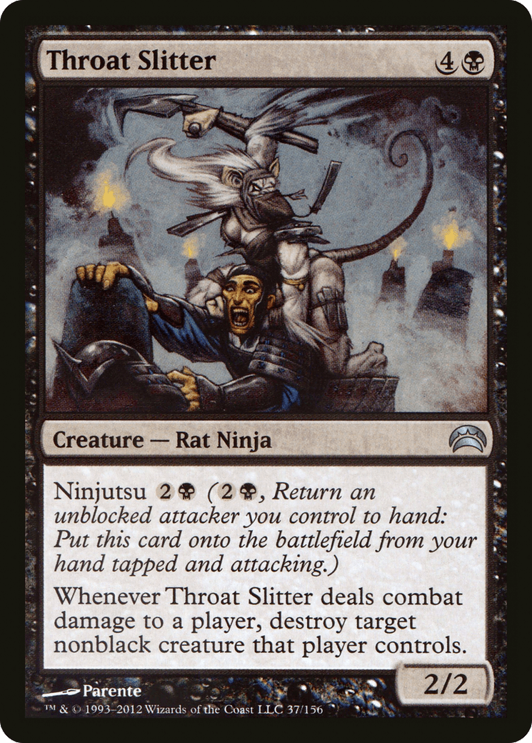 Throat Slitter (037) [Planechase 2012]  Foil
