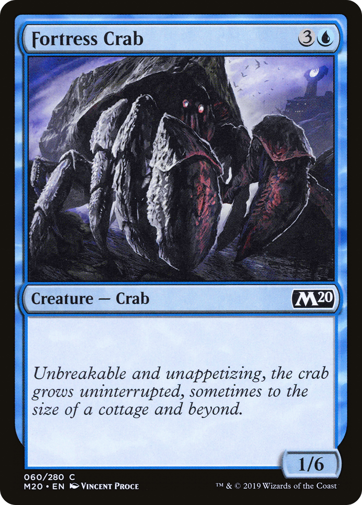 Fortress Crab [Core Set 2020] Foil