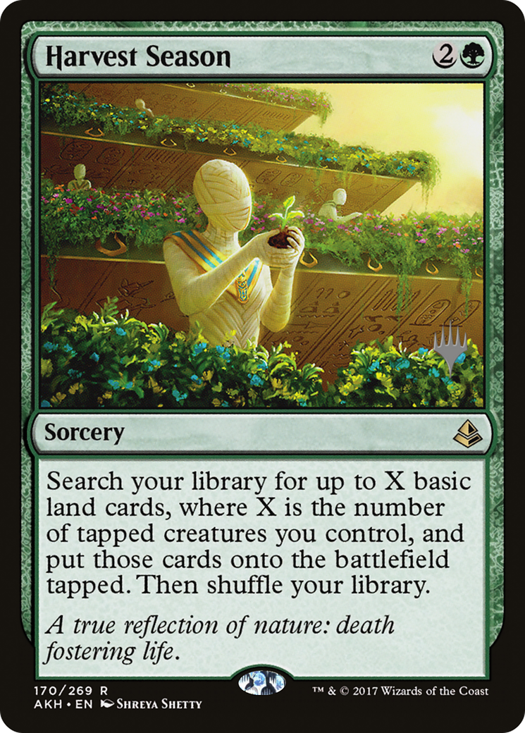 Harvest Season (Promo Pack) [Amonkhet Promos] Foil