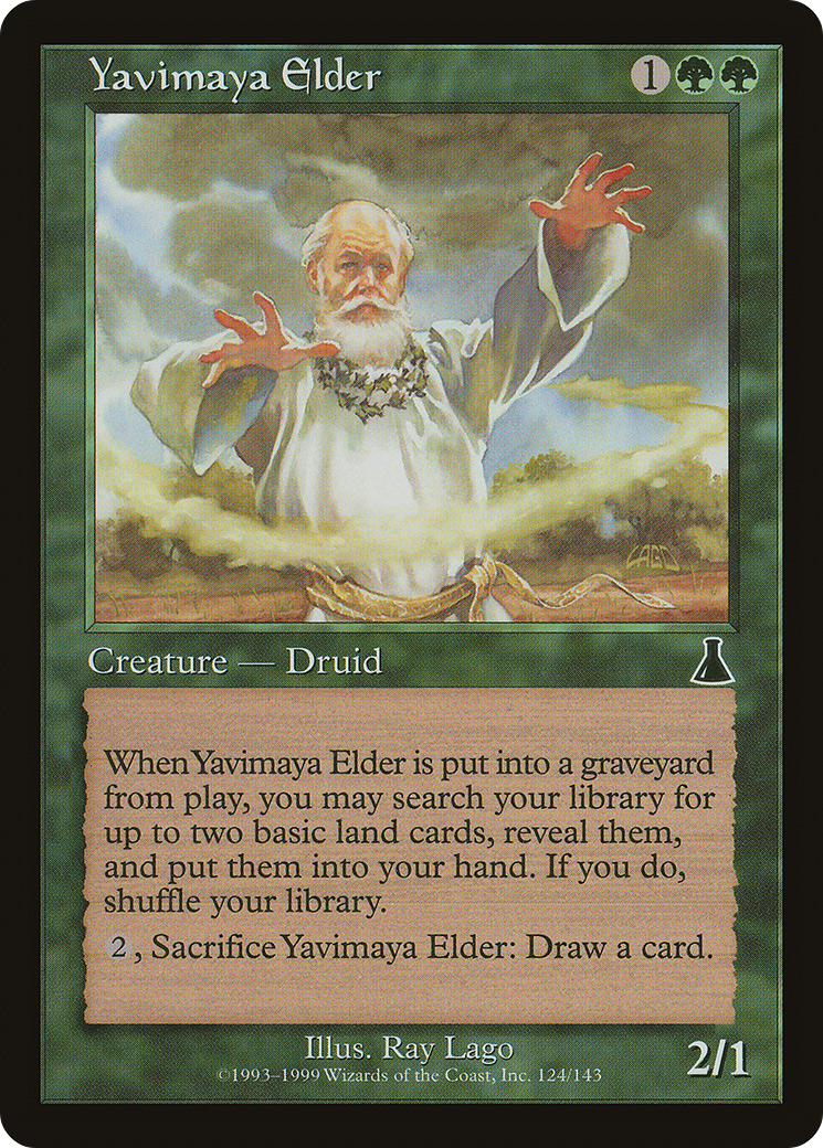 Yavimaya Elder [Urza's Destiny] Foil