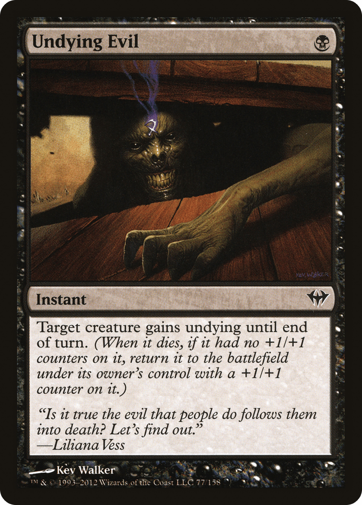 Undying Evil [Dark Ascension] Foil