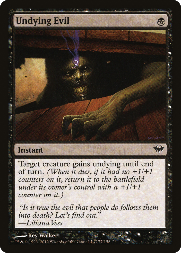 Undying Evil [Dark Ascension] Foil