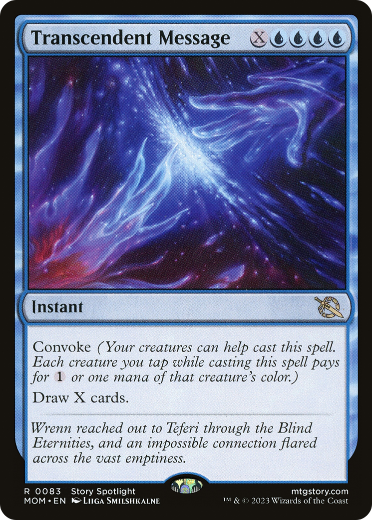Transcendent Message [March of the Machine] Foil