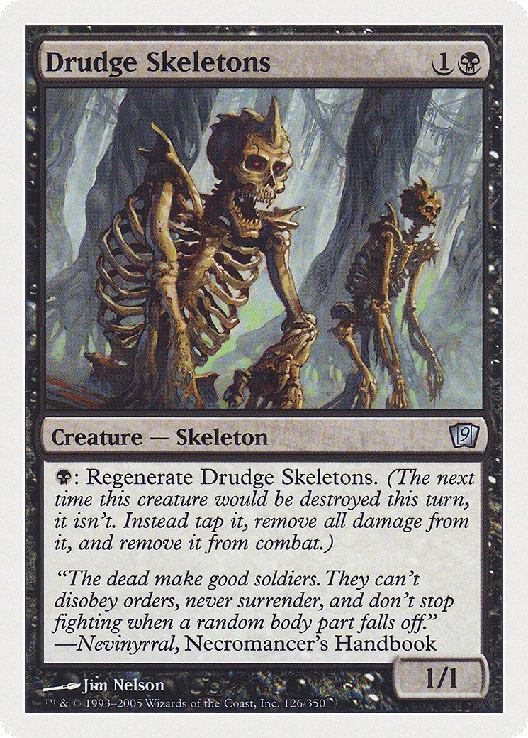 Drudge Skeletons [Ninth Edition] Foil
