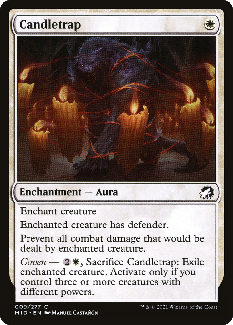 Candletrap [Innistrad: Midnight Hunt] Foil