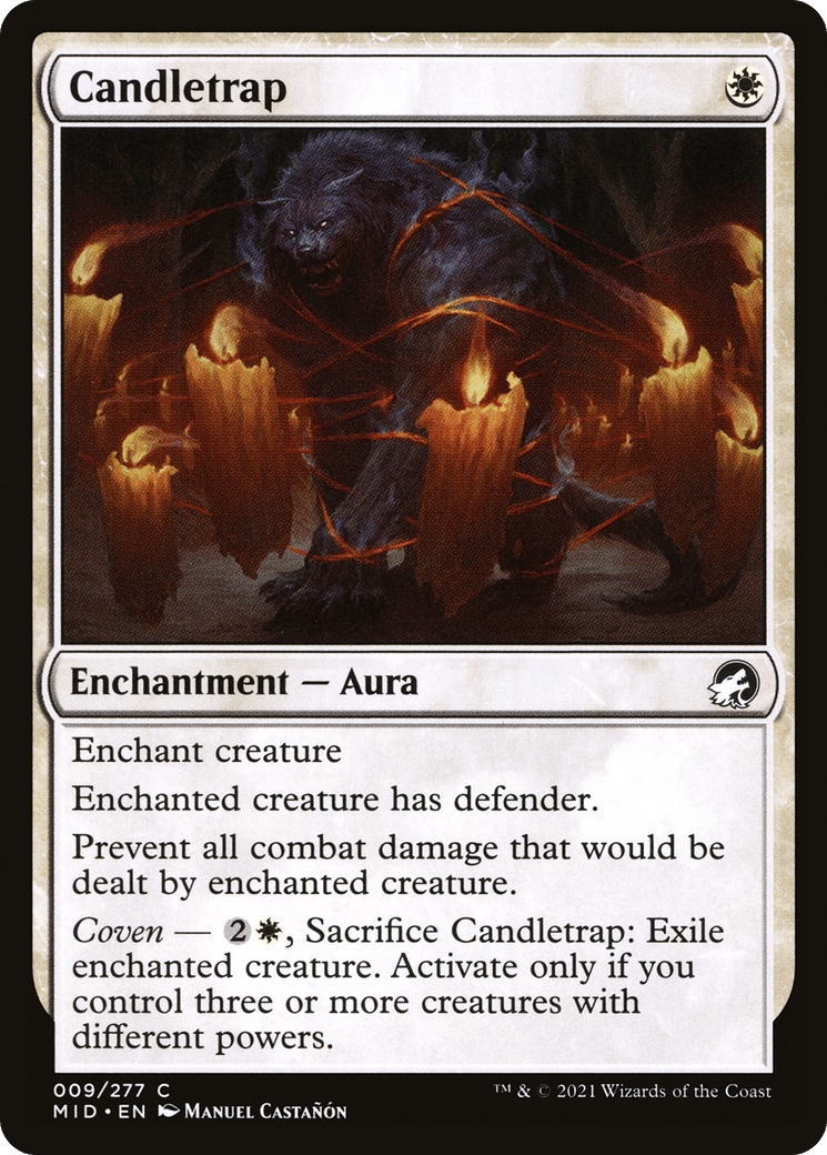 Candletrap [Innistrad: Midnight Hunt] Foil
