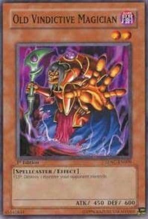 Old Vindictive Magician [SDSC-EN009] Common