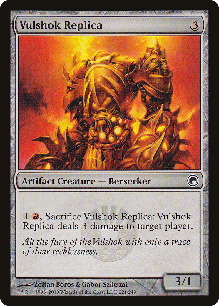 Vulshok Replica [Scars of Mirrodin] Foil