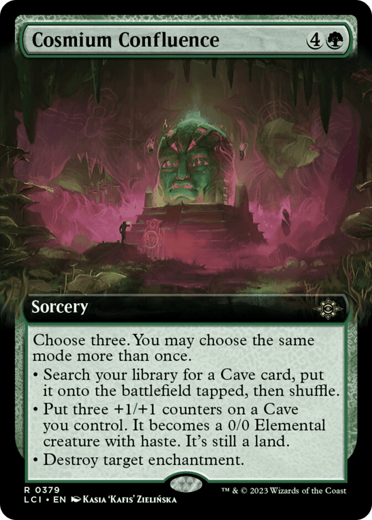 Cosmium Confluence (Extended Art) [The Lost Caverns of Ixalan] Foil