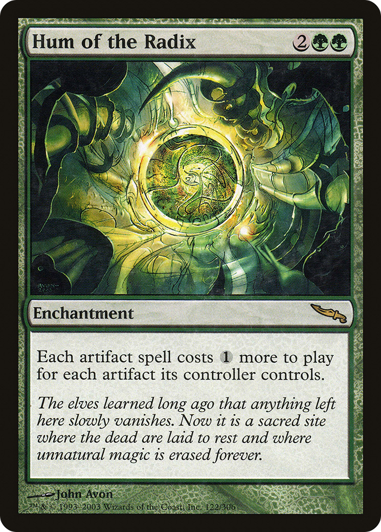 Hum of the Radix [Mirrodin] Foil