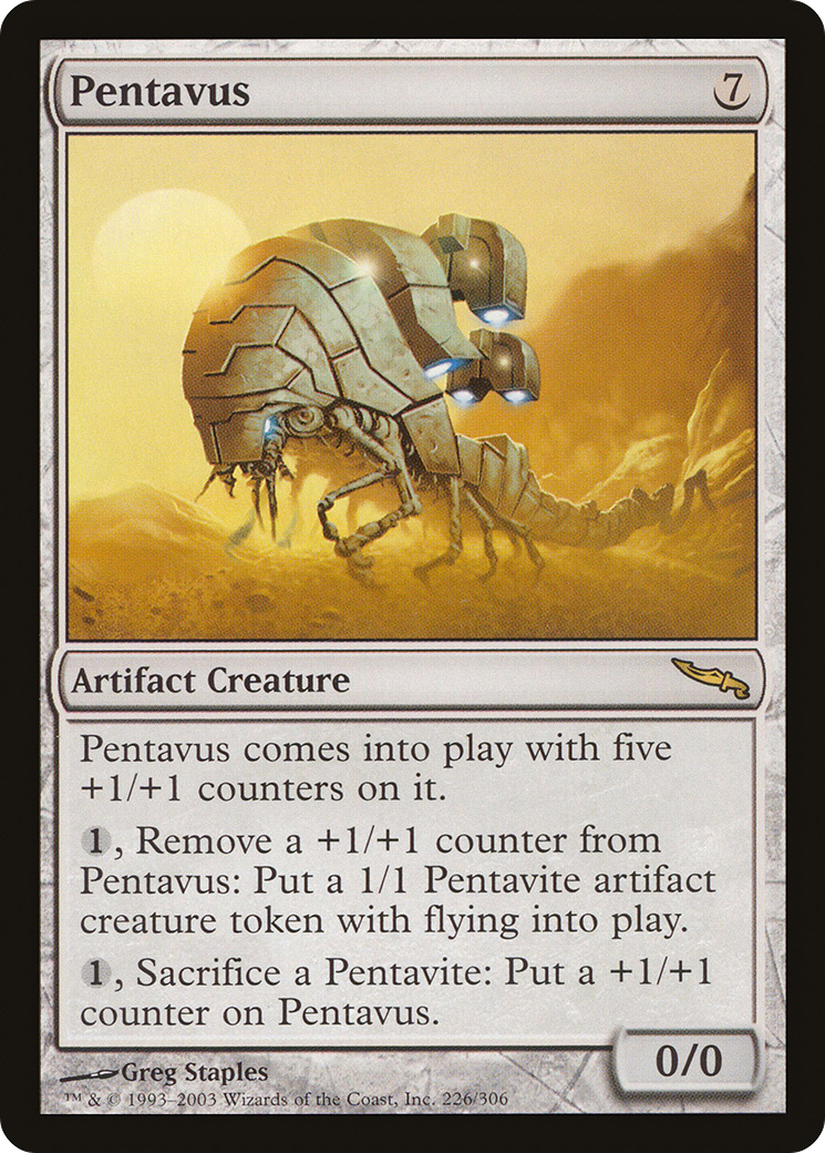 Pentavus [Mirrodin] Foil