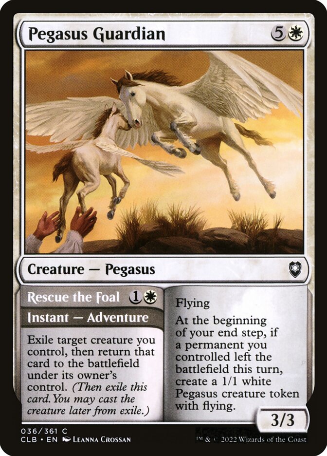 Pegasus Guardian 36 (Commander Legends: Battle for Baldur's Gate) 