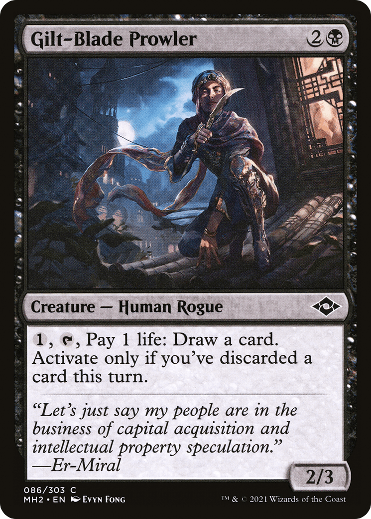 Gilt-Blade Prowler [Modern Horizons 2] Foil