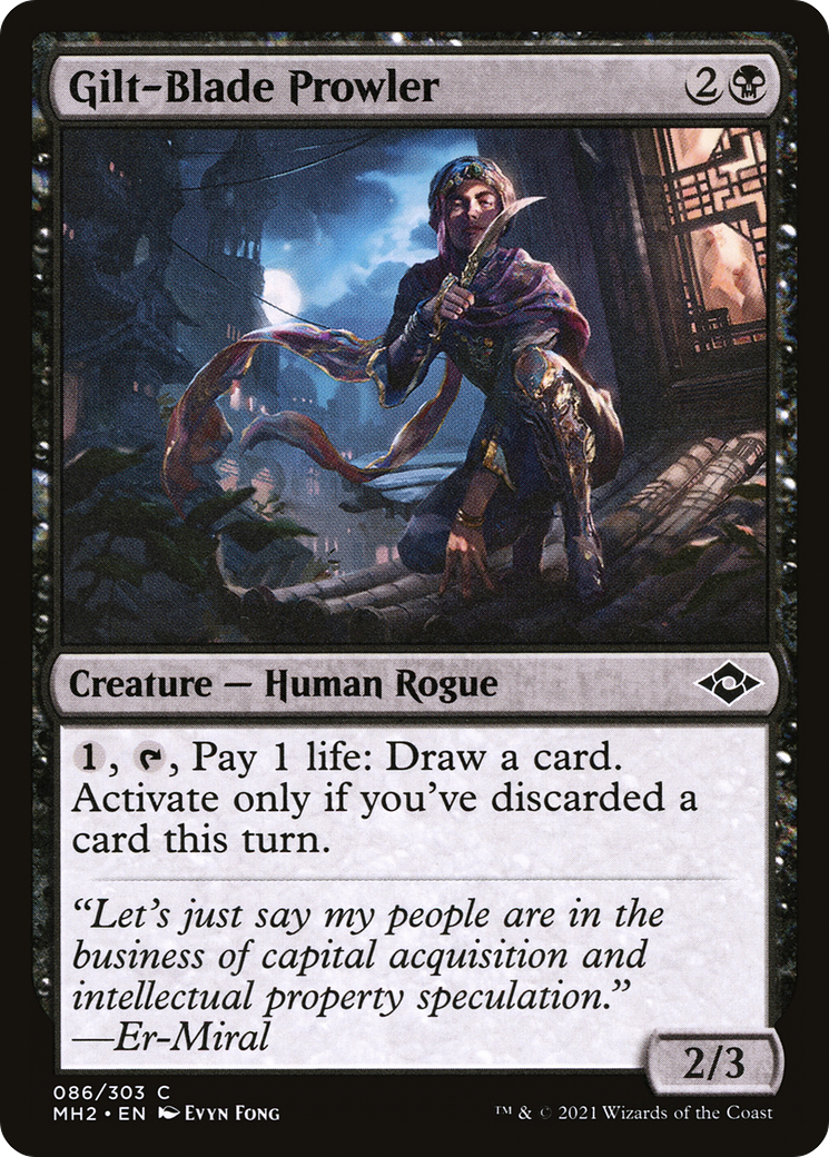 Gilt-Blade Prowler [Modern Horizons 2] Foil