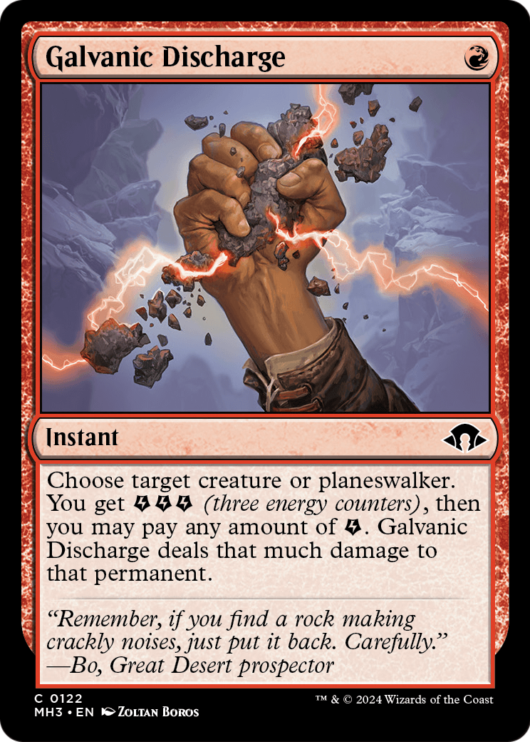 Galvanic Discharge [Modern Horizons 3] Foil