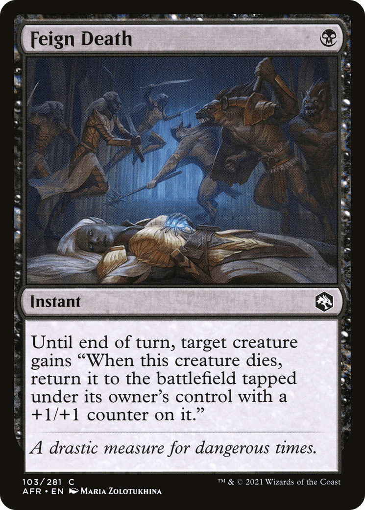 Feign Death [Dungeons & Dragons: Adventures in the Forgotten Realms] Foil