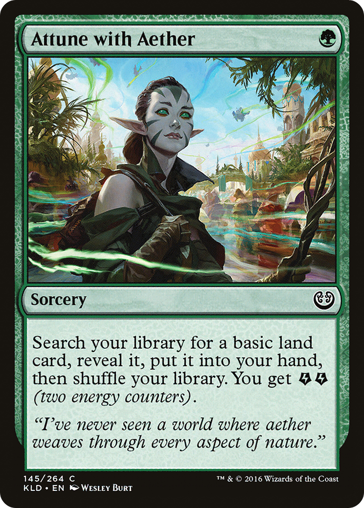 Attune with Aether [Kaladesh] Foil