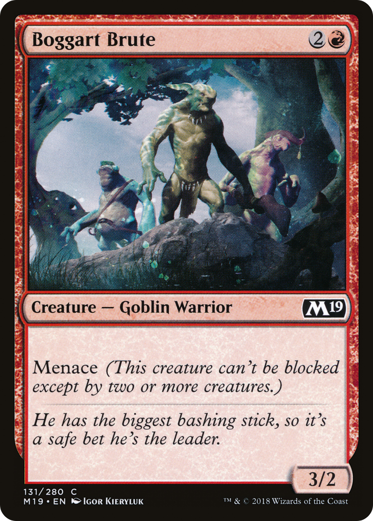 Boggart Brute [Core Set 2019] Foil