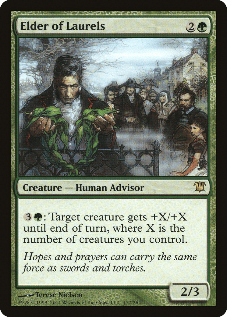 Elder of Laurels [Innistrad] Foil
