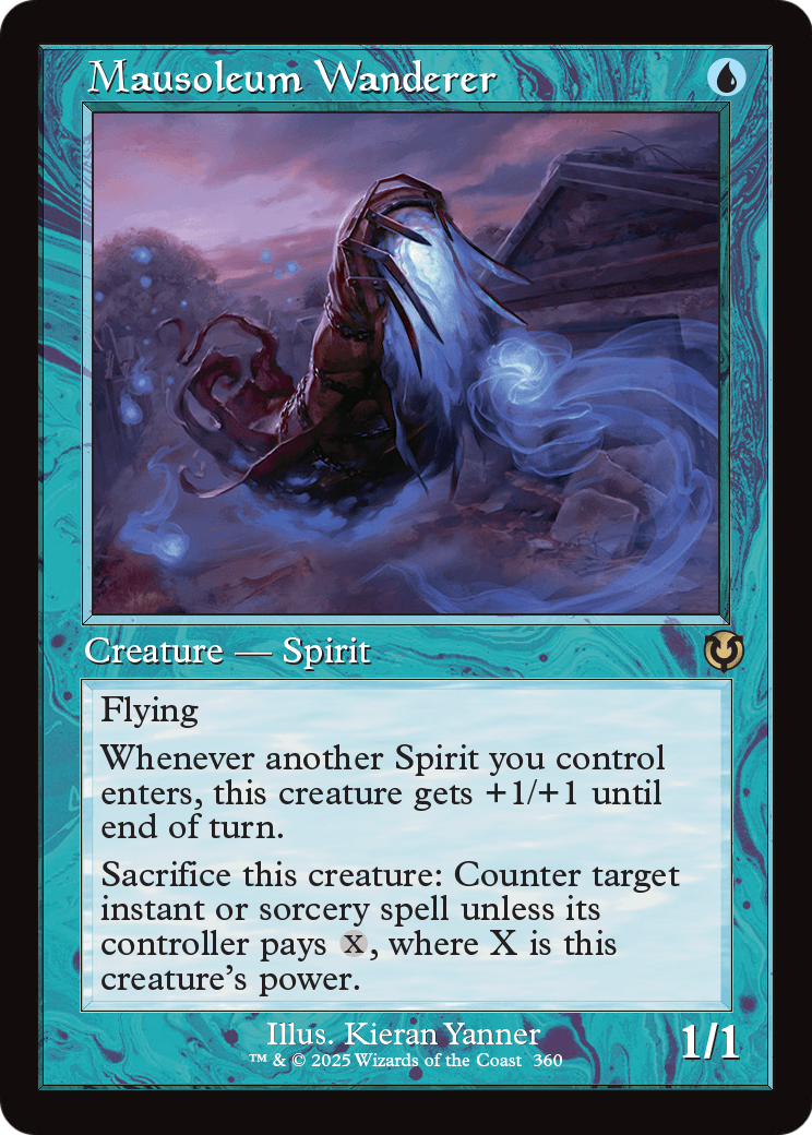 Mausoleum Wanderer (Retro Frame) (-360) [Innistrad Remastered]  Foil