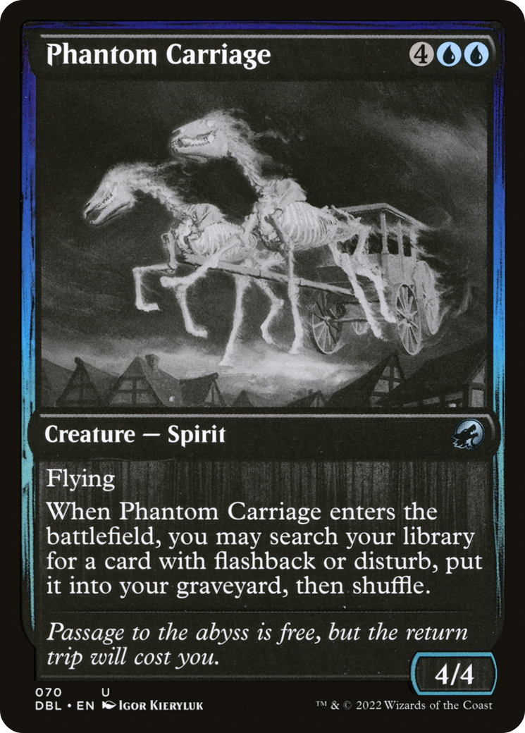 Phantom Carriage [Innistrad: Double Feature] Foil