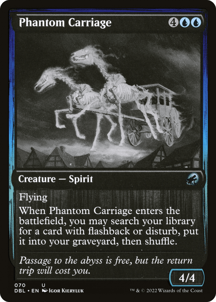 Phantom Carriage [Innistrad: Double Feature] Foil
