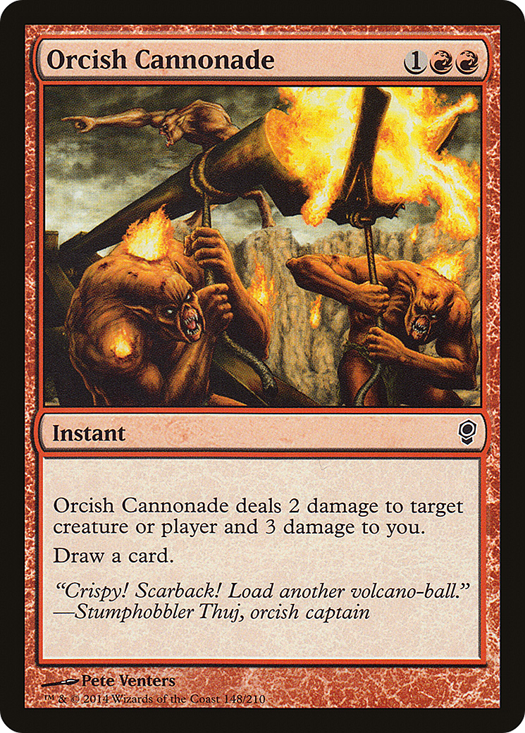 Orcish Cannonade [Conspiracy] Foil
