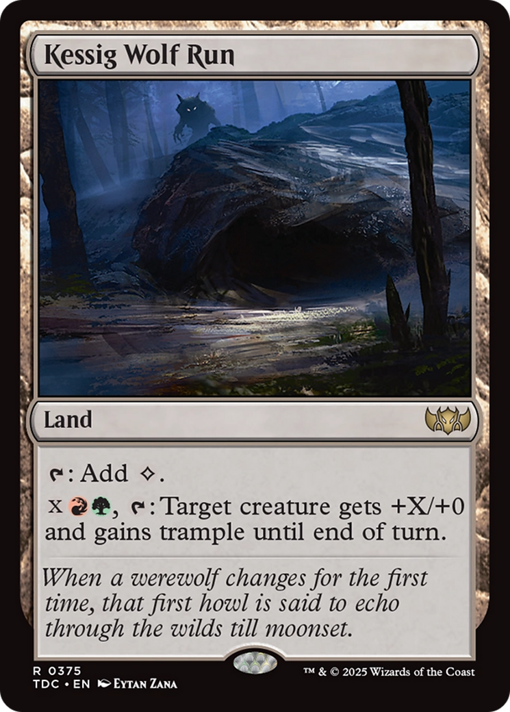 Kessig Wolf Run (375) [Commander: Tarkir: Dragonstorm]