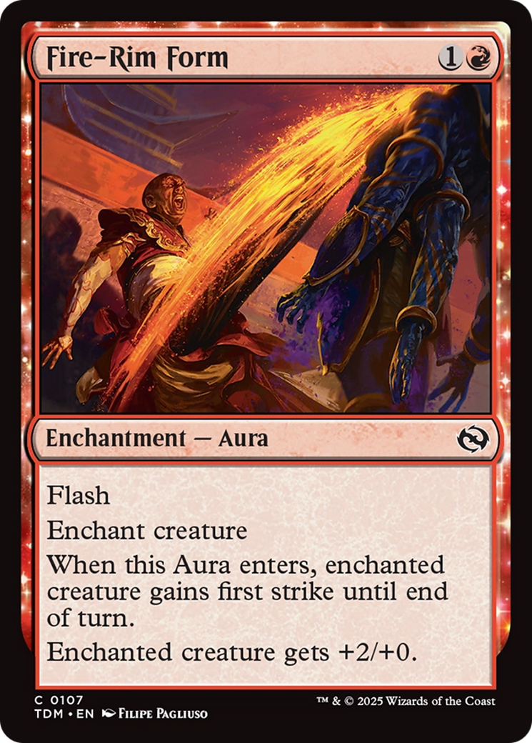 Fire-Rim Form (107) [Tarkir: Dragonstorm]