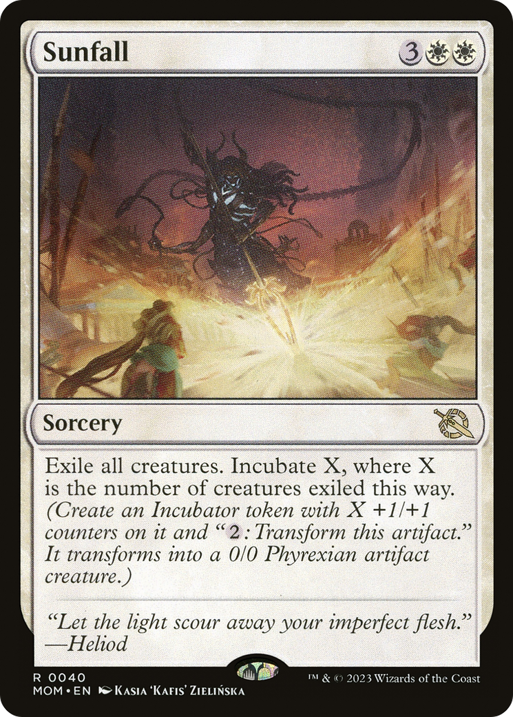 Sunfall [March of the Machine] Foil