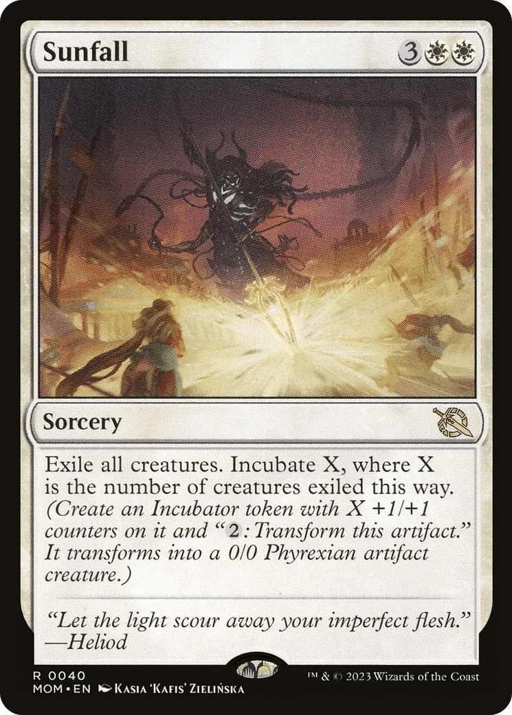Sunfall [March of the Machine] Foil