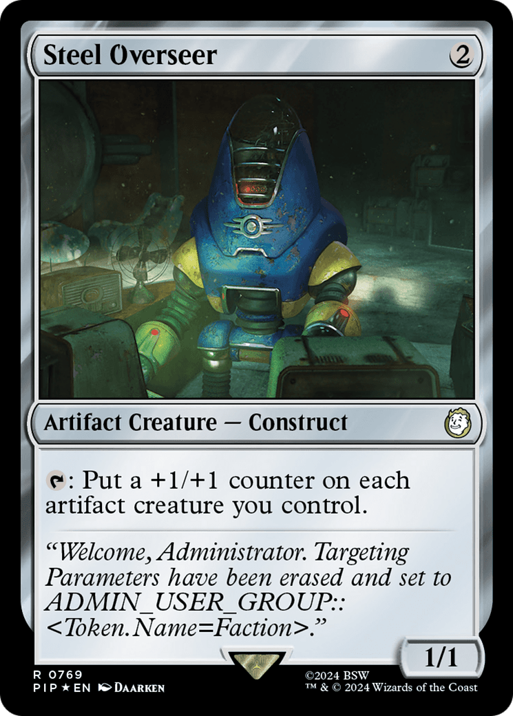 Steel Overseer (Surge Foil) [Fallout]