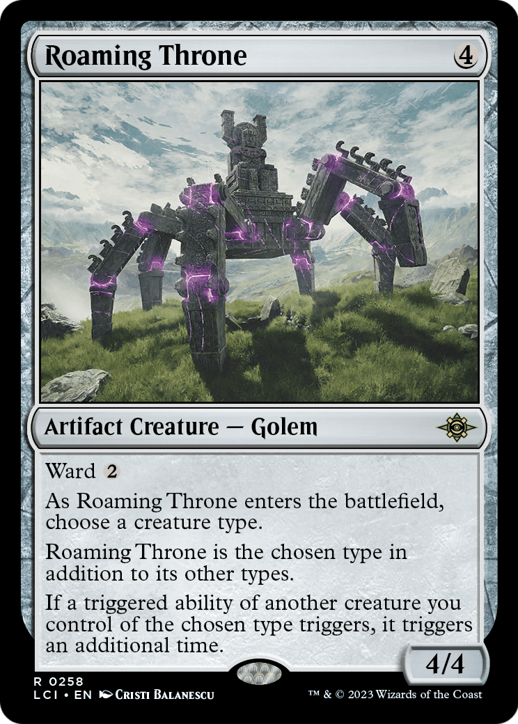 Roaming Throne [The Lost Caverns of Ixalan] Foil