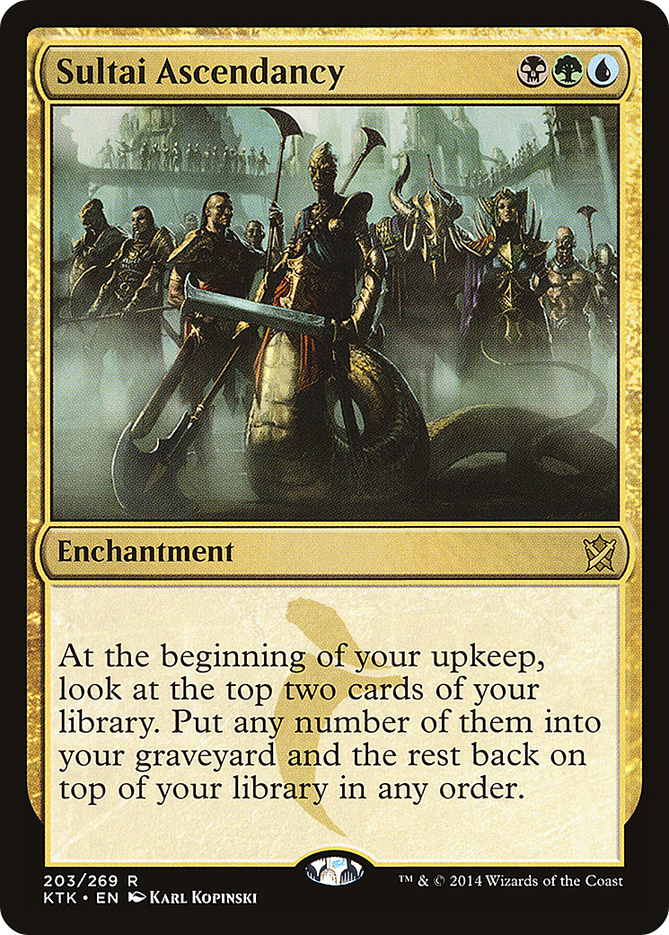 Sultai Ascendancy [Khans of Tarkir] Foil