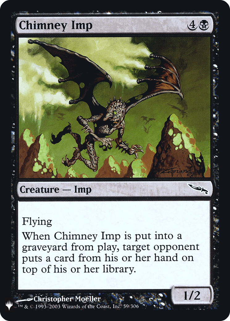 Chimney Imp |  Foil (MRD-59) [The List]