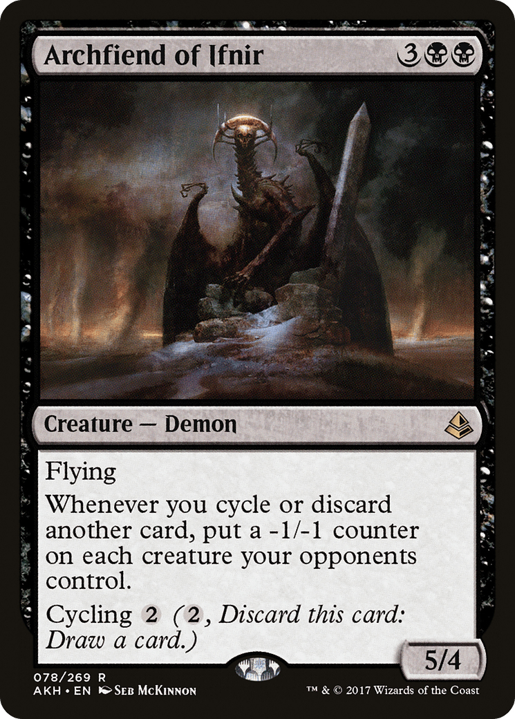 Archfiend of Ifnir [Amonkhet] Foil