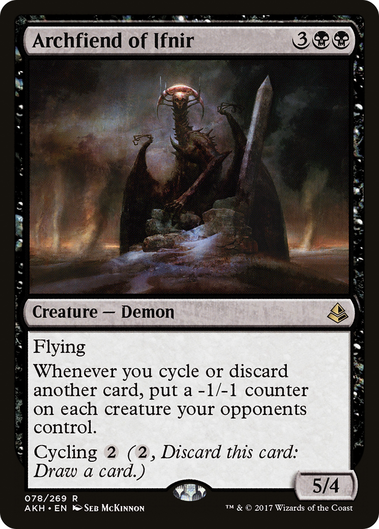 Archfiend of Ifnir [Amonkhet] Foil