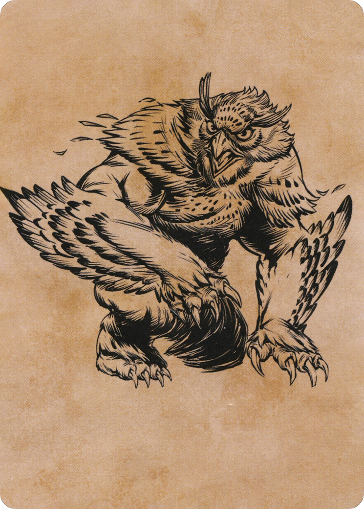 Owlbear // Owlbear (AAFR-076) - Adventures in the Forgotten Realms Art Series (Borderless)