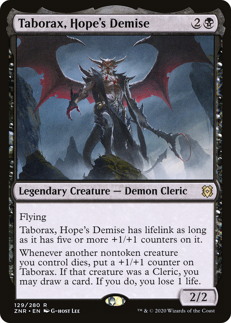 Taborax, Hope's Demise [Zendikar Rising] Foil