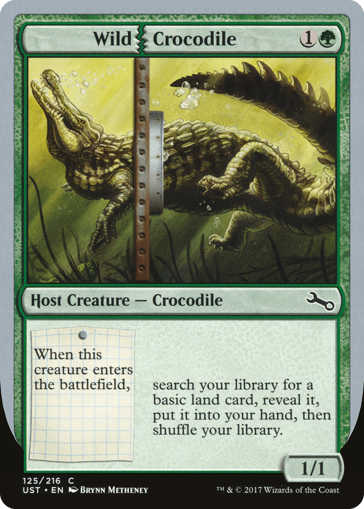 Wild Crocodile [Unstable] Foil
